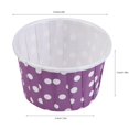 thumbnail image 2 of Peahefy Mini Round Cake Cup, Cupcake Liners Paper,100PCS Mini Cupcake Liners Paper Round Cake Baking Cups Muffin Cases Home Party Wedding, 2 of 3
