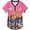 Pink, variant on 80s 90s Outfit for Women Retro Hip Hop Baseball Jersey, 80s 90s Theme Party Disco Shirt