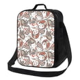 thumbnail image 1 of Disketp Paisley Floral Bolsa Térmica Estampada para Almuerzo, Lonchera para Hombres y Mujeres Adultos, 1 of 7