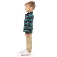 thumbnail image 3 of U.S. Polo Assn. Toddler Boy Long Sleeve Rugby Shirt, Sizes 2T-5T, 3 of 6