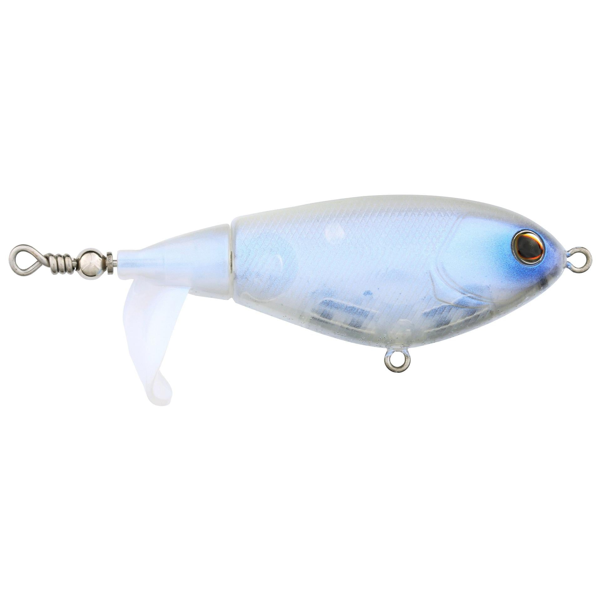 (2 pack) Berkley Choppo Topwater Fishing Lure, Ghost White, Size 90