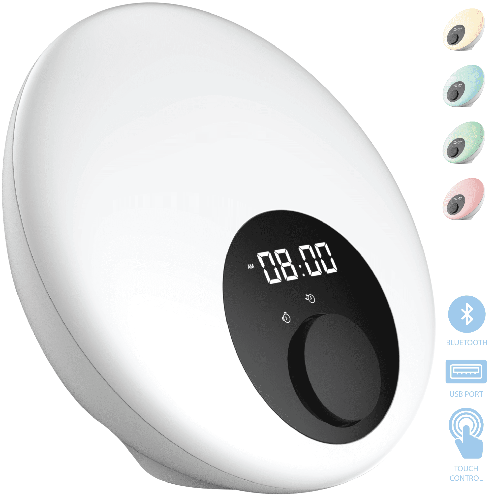 WakeUp Light Alarm Clock with Sunrise Simulation