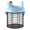 D, variant on XKHBDL Metal Wire Chicken Egg Storage Basket, Decorative Fresh Egg Holder with Ceramic Chicken Design Lid, Portable Round Collectiong Basket for Kitchen Supplies, Pantry