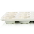 thumbnail image 4 of Martha Stewart Everyday Color Bake 12 Cup Nonstick Steel Muffin Pan in Linen, 4 of 6