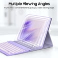 thumbnail image 4 of Funda con teclado FINTIE para iPad 10.2" con Bluetooth y retroiluminación, 4 of 8
