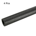 thumbnail image 3 of Foam Tube Sponge Protective Sleeve Black Sleeve 25x40mm(1x1.57 Inch) for Pipe Insulation, Pack of 4, 3 of 5