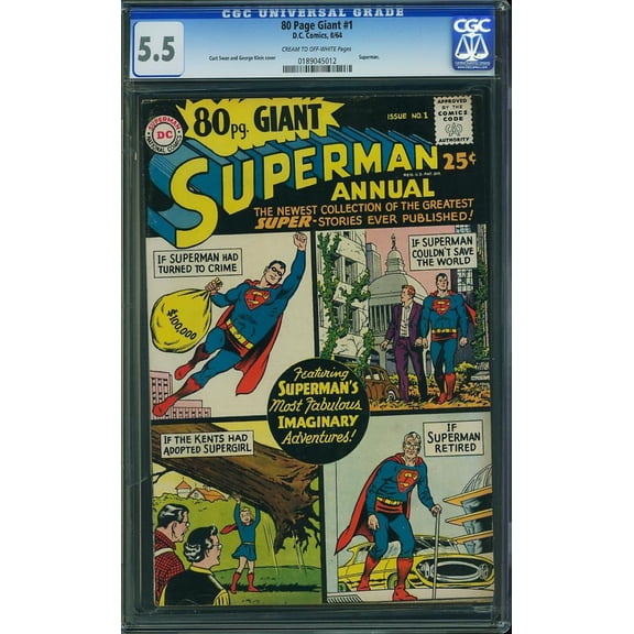 80 Page Giant #1 - CGC 5.5 Comic Book