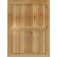 thumbnail image 2 of 21 1/2"W X 29"H Timbercraft Four 5 3/8" Boards Framed Board-N-Batten Shutters, Rough Sawn Western Red Cedar (Per Pair), 2 of 13