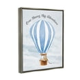 thumbnail image 4 of Stupell Industries Beary Big Adventure Balloon Animals & Insects Painting Gray Floater Framed Canvas Art Print Wall Art, 17 x 21, 4 of 10