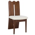 thumbnail image 5 of Safavieh Kieran Modern Wood Dining Side Chairs, Cream / Walnut, 5 of 8