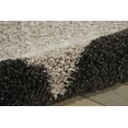 thumbnail image 5 of Nourison Amore Shag Silver/Charcoal 3'11" x 5'11" Area Rug, (4x6), 5 of 5