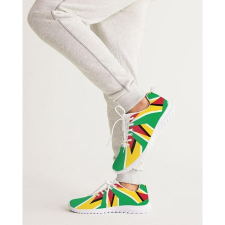 

Abstract Guyana Flag Men s Athletic Sneakers