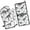 Cute Dinosaur Pattern-1, variant on Cute Dinosaur Pattern Kitchen Oven Mitt and Pot Holder Sets 2 Pcs for Baking, Cooking and Grilling, Heat Resistant Up To 392 °F