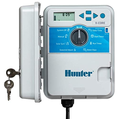 Hunter XC400 XCore 4Station Outdoor Irrigation Controller, Small