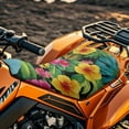 thumbnail image 4 of Uorisanigo Tropical Hibiscus Flowers ATV Seat Covers Compatible with Polaris Sportsman Polaris Scrambler Honda Rancher, Accessories for Sportsman ATV Seat Cover Replacement, 4 of 7