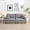 Light Gray, variant on 57 " High Resilience Loveseat Sofa, Wooden Frame 2 Seat Sofa, Comfy , Small Space Saving Modern Upholstered Sofa, Living Room Bedroom Apartment Small Space ,Dark gray