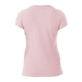 thumbnail image 2 of Playera Fruit Of The Loom para Mujer, Cuello Redondo Manga Corta Rosa Talla  G, 2 of 4