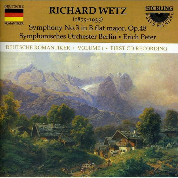 Erich Peter - Symphony 3 in B Flat Op 48 - Music & Performance - CD