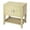 Cream Raffia, variant on Beaumont Lane Metropolitan Living Modern Wood End Table in Blue