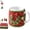 #06-Wreath, variant on Christmas Quilted Mug Cozy Sewing Kit,3D Holiday DIY Craft Set with 9 Festive Designs,Handmade Mug Rug Sewing Craft Kit for Home Decor and Beginners