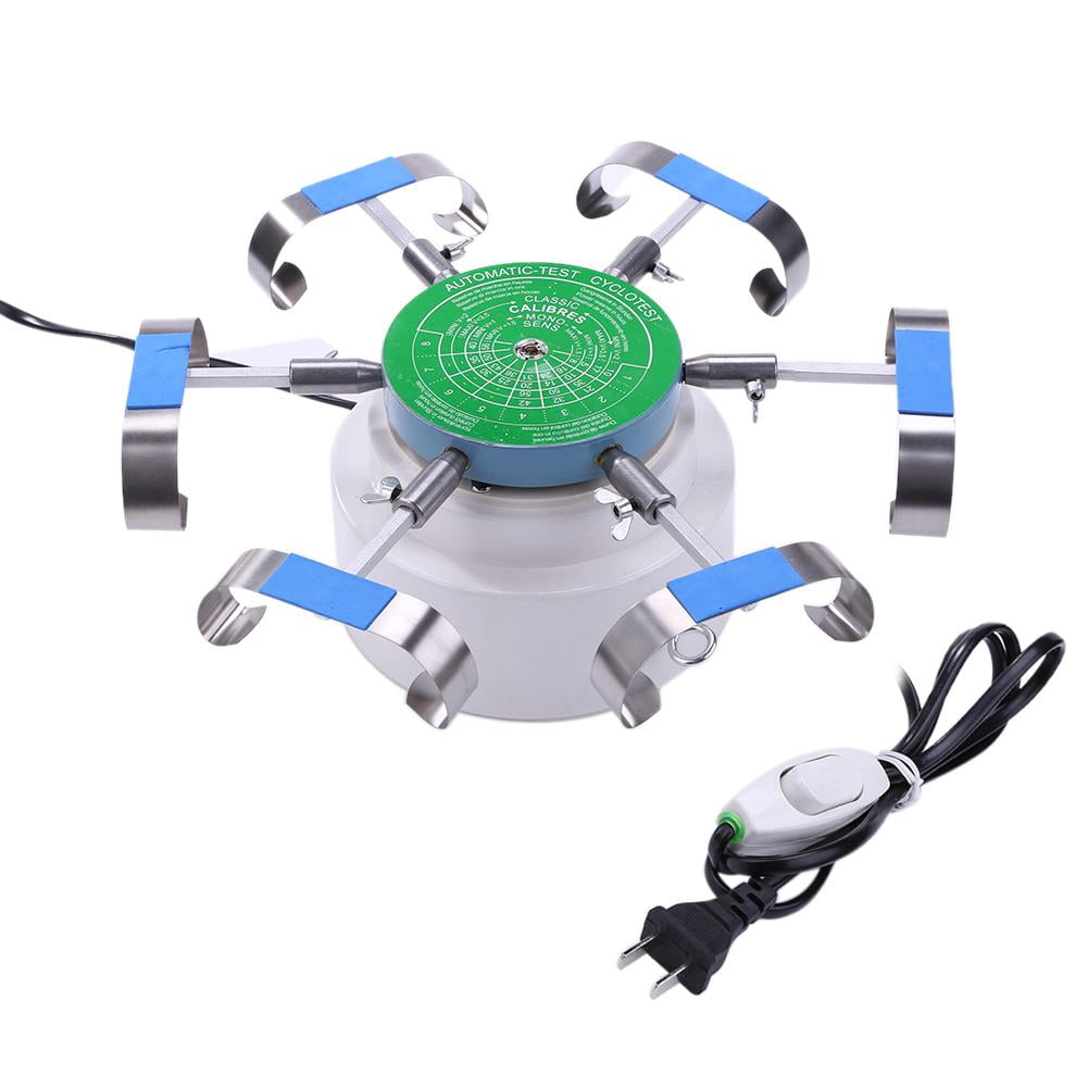 Tiyuyo Watchmaker 6 Arms Automatic Watch Winder Cyclotest Tester Repair  Tools (US) - Walmart.com