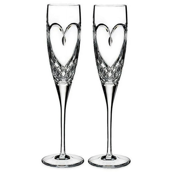 Waterford Love True Love Toasting Flutes (Set of 2)