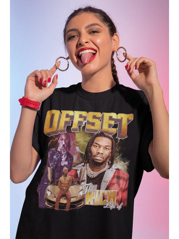 OFFSET | Offset Shirt Tshirt Tee | Offset Sweater Sweatshirt | Offset Hiphop Rapper RnB