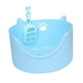thumbnail image 3 of Caja de Arena para Gatos Salvador Abierta con Lados Altos Azul, 3 of 9