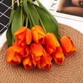 thumbnail image 5 of 20PCS Artificial Tulips Real Touch Faux Flower Moisturizing Tulips for Photography Ornaments Home Garden Wedding Party Decor Fake Flowers, 5 of 6