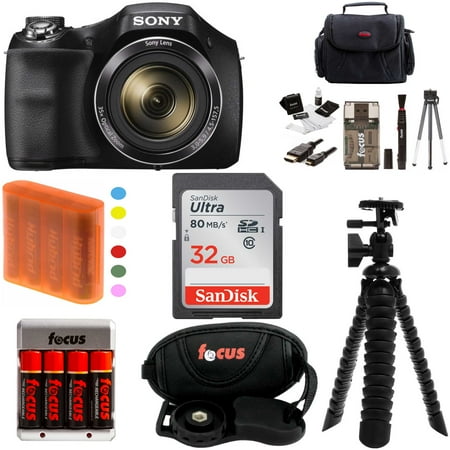 Cyber Shot Advanced Accessory - Sony Cyber-Shot H300 Digital Camera with 32GB SDHC Accessory Bundle