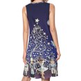 thumbnail image 2 of Nutcracker Christmas Special Spring Summer Dresses for Women Fashion T-shirt Dress Casual Sleeveless Loose Sundress with Pockets, 2 of 5