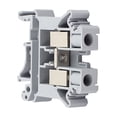 thumbnail image 4 of 3Pcs UK-10N DIN Rail Mount Guide Terminal Block 800V 76A 10mm2 Cable Gray, 4 of 5