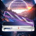 thumbnail image 5 of ELEHOLD Clear Case for iPhone 16 Pro Max, Full Body Rugged Case Built with Screen Protector,Soft TPU Bumper Gradient Feather Design Case,Purple, 5 of 6