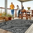 thumbnail image 4 of Beverly Rug Outdoor Rugs 5' x 7' Patio, Porch, Garden Gray, 4 of 8