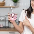 thumbnail image 3 of WIFKLSIIPG Flash Discoball Electroplated Cup for Girls Round Straw Drinking Cup, 3 of 3