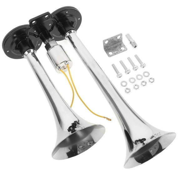 SEWCHICS Loud Electric Train Horn for Cars - Clear Sound, Multifunctional, Easy Installation, Assorted Colors