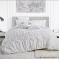 thumbnail image 1 of JML King Comforter Set 7 piece,Microfiber Needle Stitch Pinch Pleat Comforter Bed in A Bag, 1 of 5