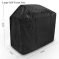 thumbnail image 2 of WHAMVOX Outdoor Waterproof BBQ Square Barbecue Cover Protective Grill Cover with Storage Bag 210D Oxford Cloth - Size, 2 of 8
