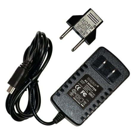 Rand Mcnally Tnd 730 Lm HQRP Home Wall AC Adapter Charger for Rand McNally TND 720 LM / 730 LM / 710 / 700 GPS + HQRP Euro Plug Adapter ()