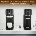 thumbnail image 5 of KNDKO Single Serve Coffee Maker for K Cup POD or Ground Coffee, Coffee Machine with 14oz Water Tank, Adjustable Funnel Handle, Self-Clean, 5 of 9