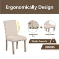 thumbnail image 5 of Morden Fort  Farmhouse Dining Set Rectangular Table Chair 5-piece, 5 of 5