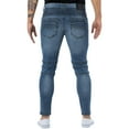 thumbnail image 2 of RAW X Mens RawX Slim Fit Moto Detail Stretch Jeans, Med Blue, 54X32, 2 of 6