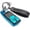Carbon Fiber /Blue, variant on for Lexus Key Fob Cover with Metal Braided Keychain, Upgraded Soft Case for GS GS-F ES IS IS-F RC RC-F NX LX570 RX350/450h (4 buttons) Key Fob Shell