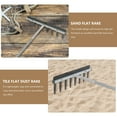 thumbnail image 2 of Shisuyan Dirt Leveling Rake Plastic 1Set 12X11In, 2 of 9