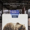 thumbnail image 3 of High Precision Body Weight Scale Smart Bathroom Scales with Large LCD Display(400lbs),Decorative for Bedroom-Brown Bear Running On White Background, 3 of 4
