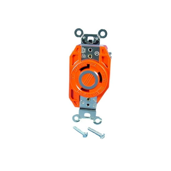 Leviton L7-30 ISO GROUND Locking Receptacle Twist Lock Outlet 30A 277V 2630-IG
