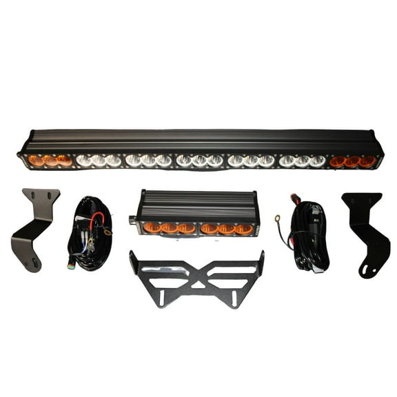 All Terrain Concepts | 43 Inch Light Bar & Mounting Kit for Can-Am Maverick X3 2017-2023 | Includes 43 Inch Light Bar, 12 Inch Light Bar, Shock Mount Bracket, Race Top Bracket, (2) WH1001 Single
