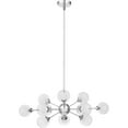 thumbnail image 6 of Quoizel Spellbound 12-Light 11" Contemporary Chandelier in Polished Chrome, 6 of 6