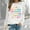 White, variant on Women Oversize Sweatshirts Long Sleeve Crewneck Letter Printed Lightweight Loose Sweatshirts Blouse Top Hoodie Top Juniors Oversized Sweatshirts Cold Weather Hoodies Women Lined Hoodies for Women