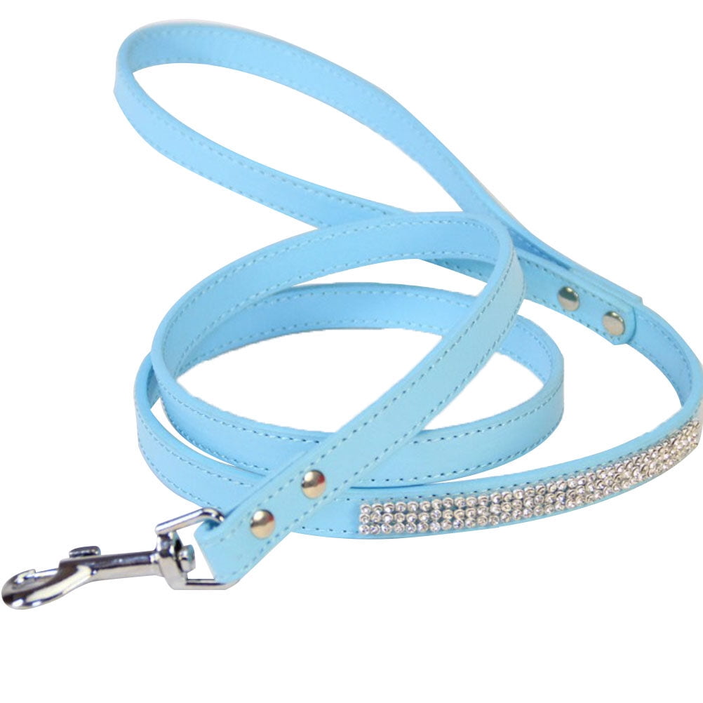 PU Leather Dog Leash Training Walking Pet Leash Products Colorful